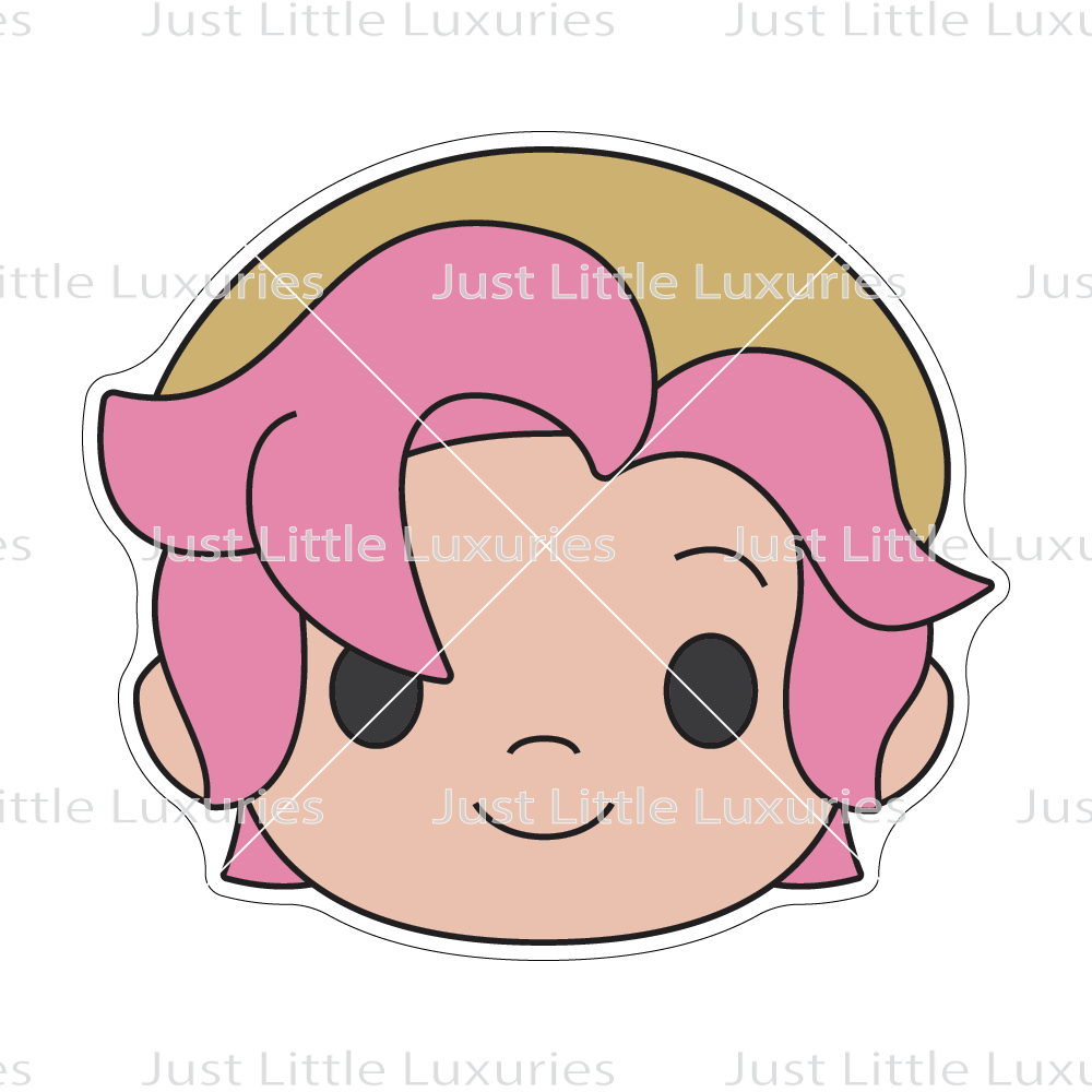 Abby Face Cookie Cutter (STL - Digital Download)