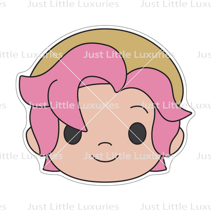Abby Face Cookie Cutter (STL - Digital Download)