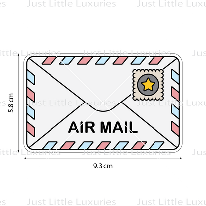 Air Mail Cookie Cutter (STL - Digital Download)