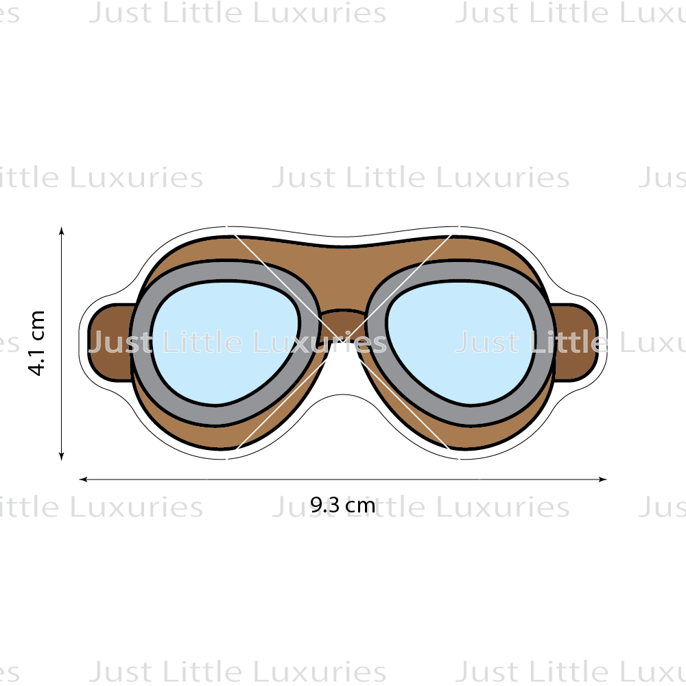 Aviation Goggles Cookie Cutter