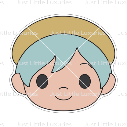 Baby Face Cookie Cutter (STL - Digital Download)