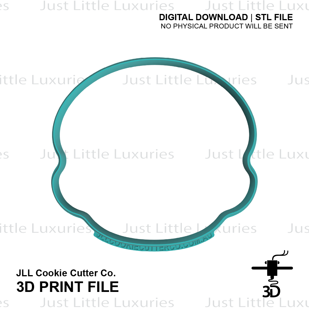 Baby Face Cookie Cutter (STL - Digital Download)