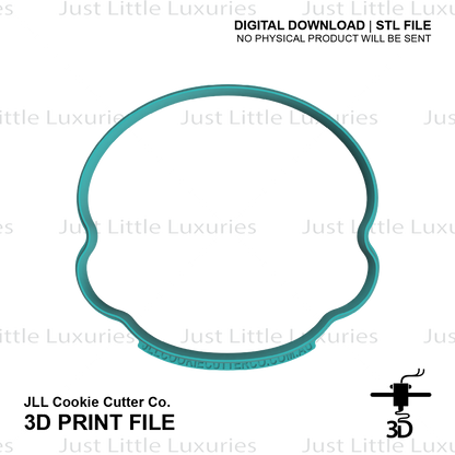 Baby Face Cookie Cutter (STL - Digital Download)
