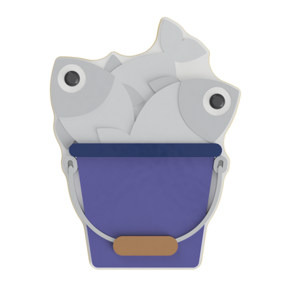 Bait Bucket Layered Cookie Cutter