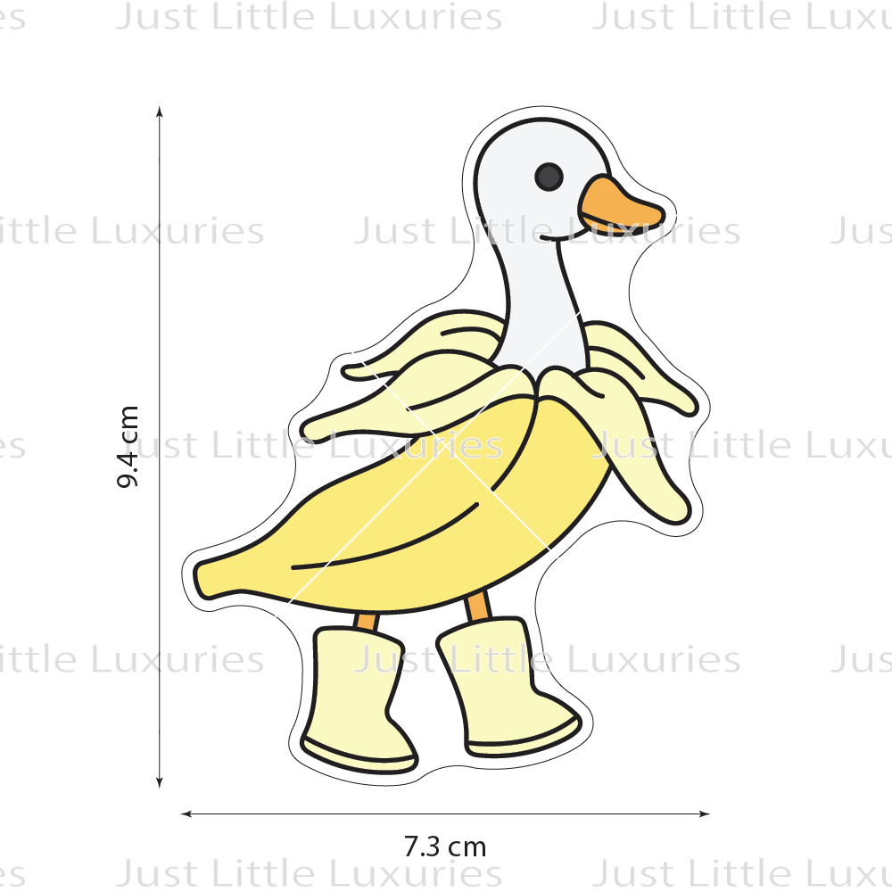 Banana Goose Cookie Cutter | Silly Goose