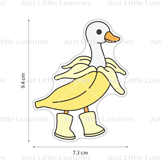 Banana Goose Cookie Cutter | Silly Goose