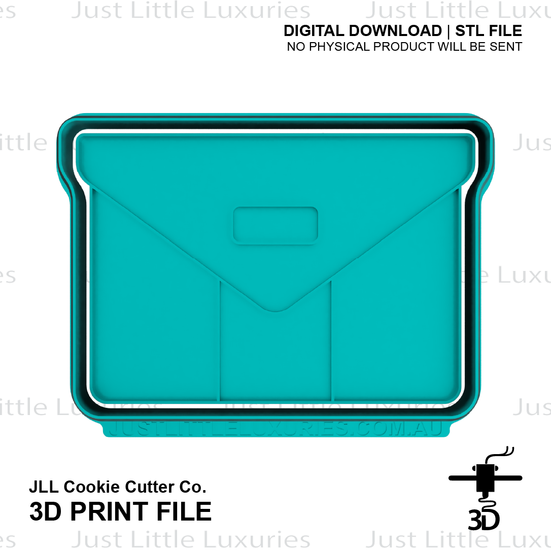 Purse Cookie Cutter (STL - Digital Download)