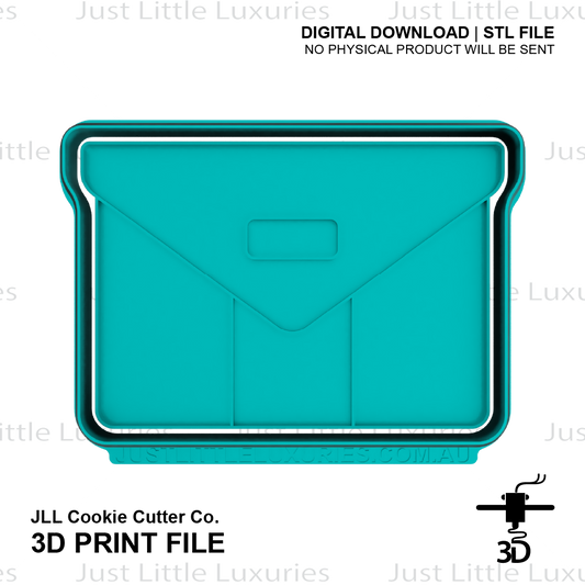 Purse Cookie Cutter (STL - Digital Download)