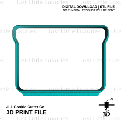 Purse Cookie Cutter (STL - Digital Download)
