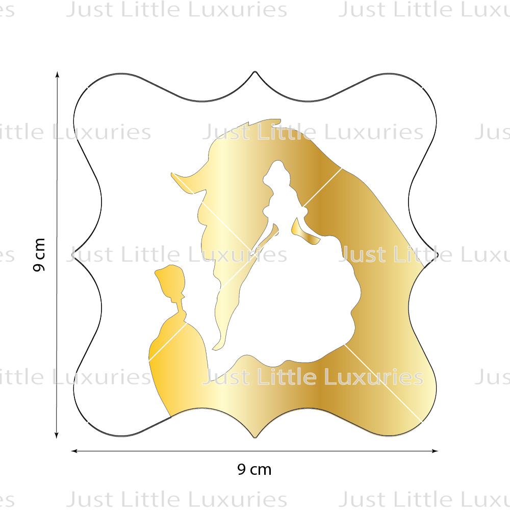 Belle & Beast Silhouette Cookie Cutter