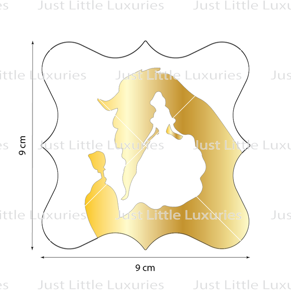 Belle & Beast Silhouette Cookie Cutter