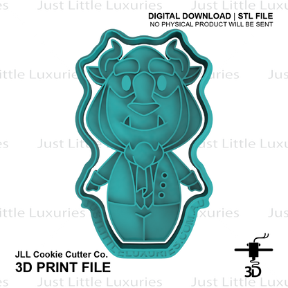 Beast Cookie Cutter (STL - Digital Download)
