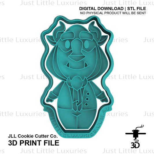 Beast Cookie Cutter (STL - Digital Download)