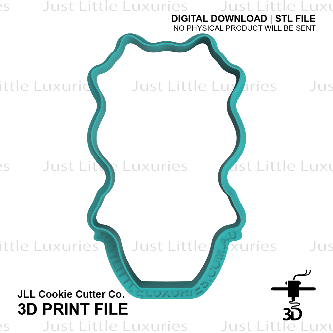 Beast Cookie Cutter (STL - Digital Download)