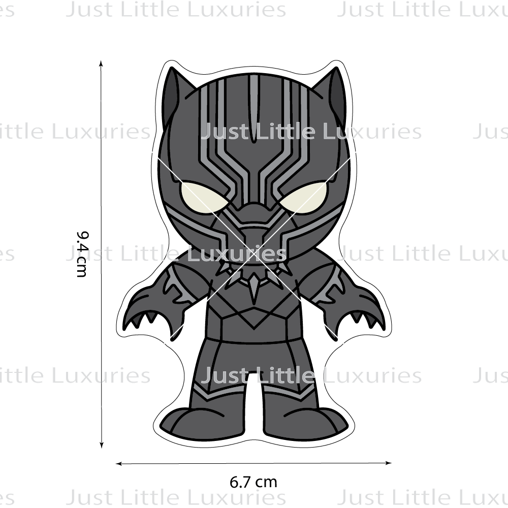 Black Panther Cookie Cutter