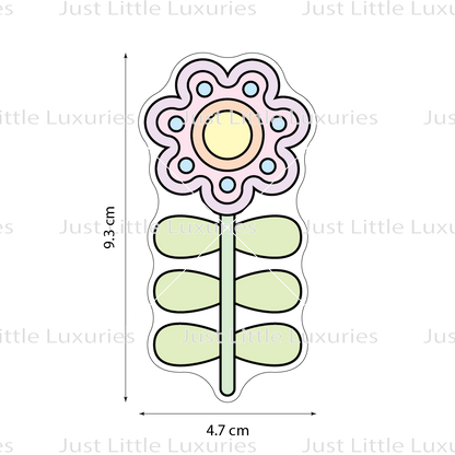 Boho Flower (1) Cookie Cutter