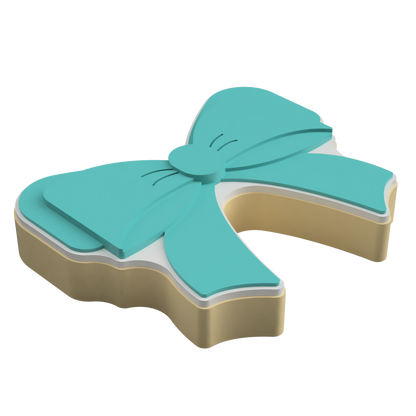 Tiffany Bow Layered Cookie Cutter