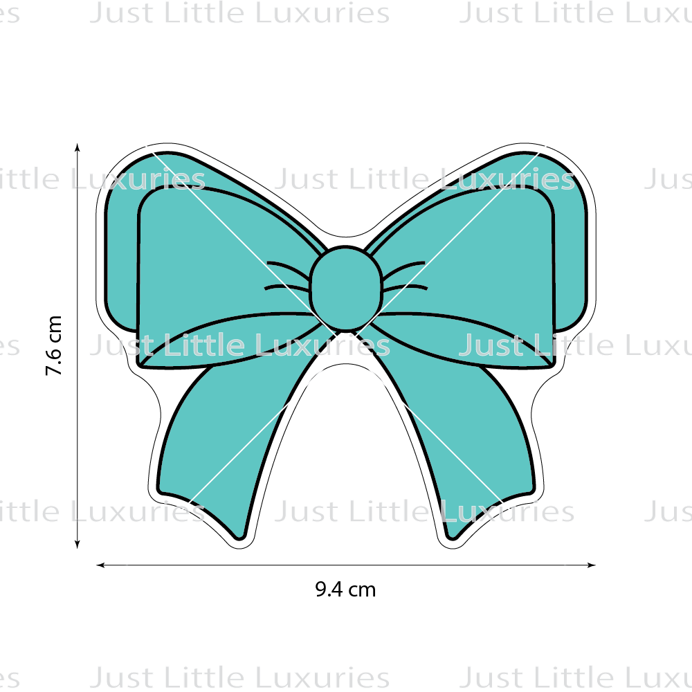 Tiffany Bow Layered Cookie Cutter