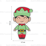 Elf Boy Cutter and Layered Embosser - Small and Standard Sizing (DIGITAL DOWNLOAD)