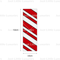 Candy Cane Cookie Stick Cutter and Embosser (DIGITAL DOWNLOAD)