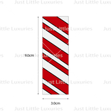 Candy Cane Cookie Stick Cutter and Embosser (DIGITAL DOWNLOAD)