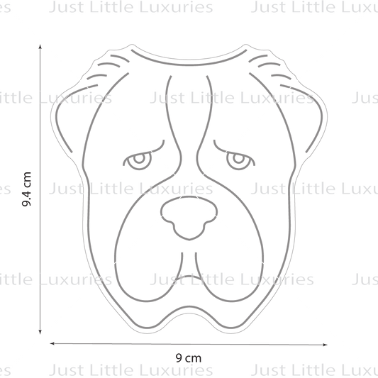 Central Asian Shepherd | Dog Face Cookie Cutter