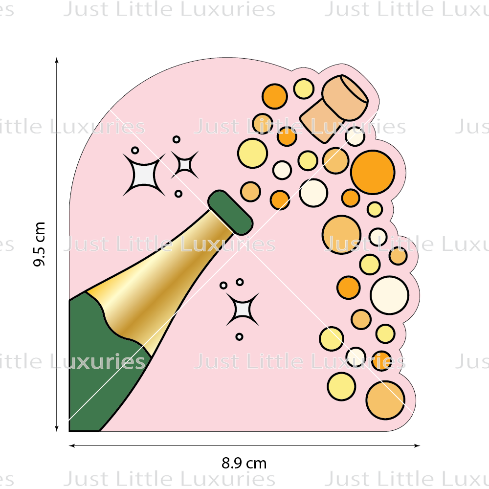 Champagne Pop Cookie Cutter Just Little Luxuries champagne-pop-cookie-cutter-just-little-luxuries