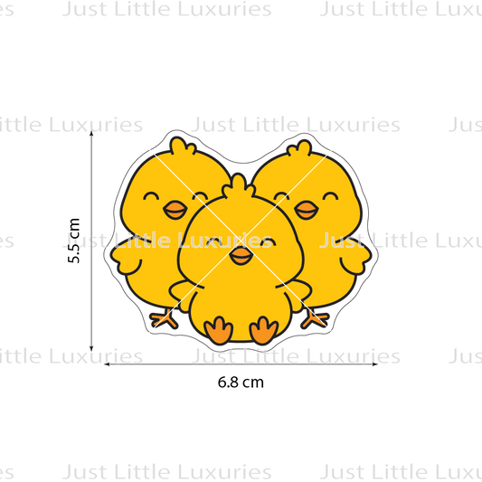 Chicks Cookie Cutter | Farm Yard