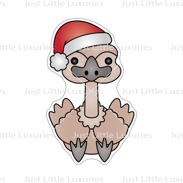 Christmas Emu Cookie Cutter