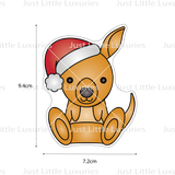 Christmas Kangaroo Cookie Cutter