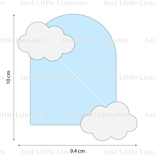 Cloud Frame Cookie Cutter