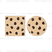 Cookie Cookie Square Cutter and Embosser - 3 Sizes (DIGITAL DOWNLOAD)