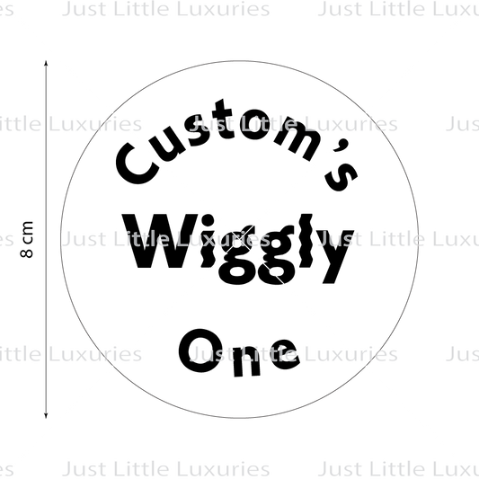 Custom's Wiggly Age Cookie Stamp