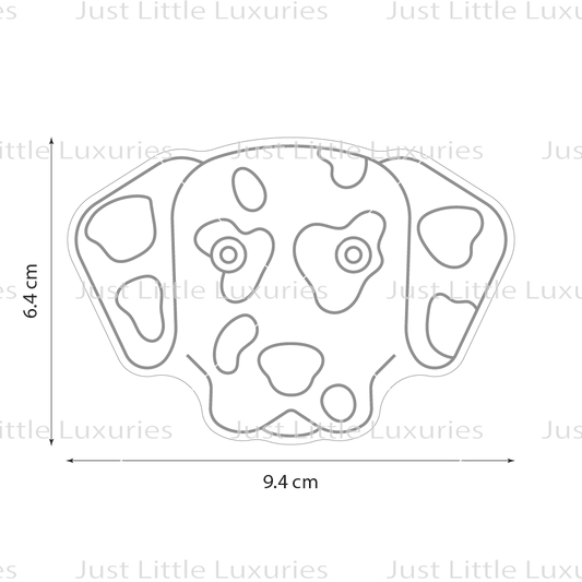 Dalmatian | Dog Face Cookie Cutter