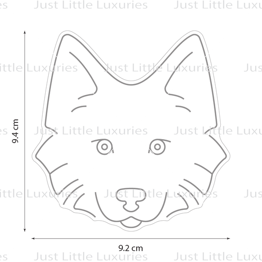 Danish Spitz | Dog Face Cookie Cutter