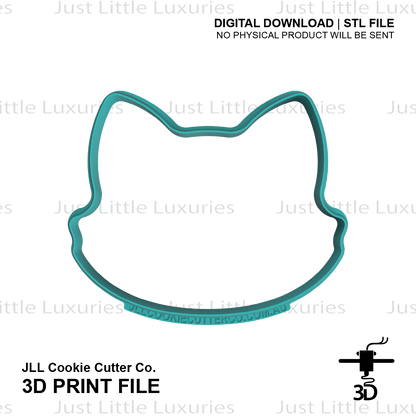 Derpy Tiger Cookie Cutter (STL - Digital Download)