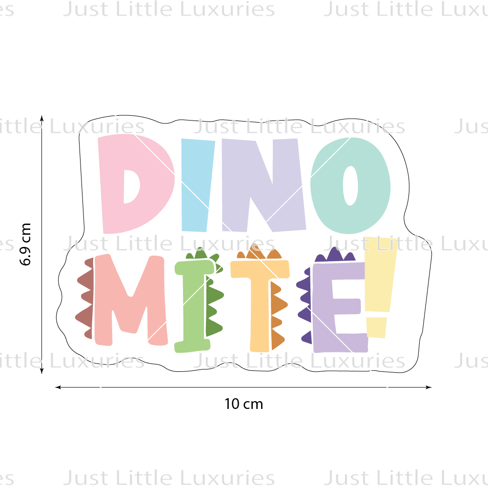 Dino Mite! Cookie Cutter | Party Dinos