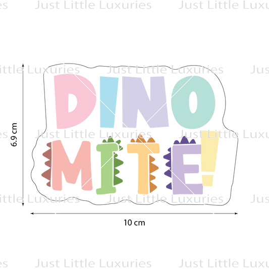 Dino Mite! Cookie Cutter | Party Dinos