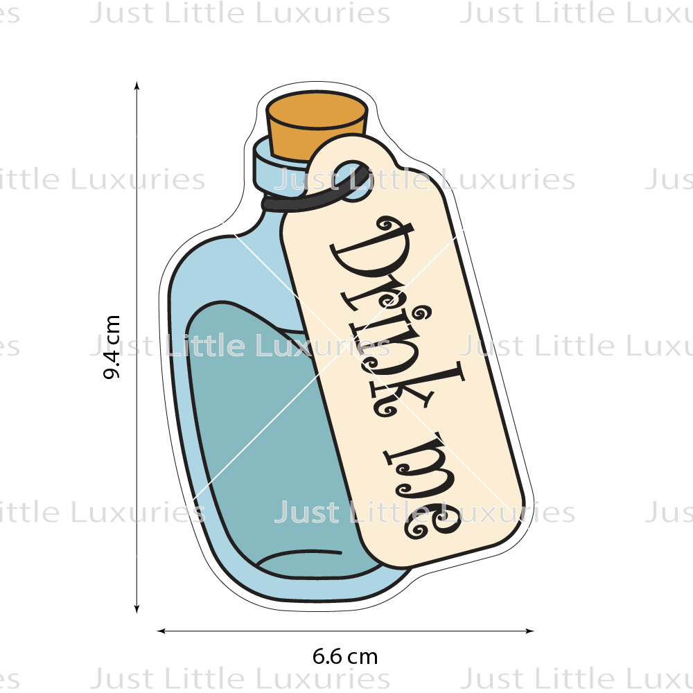 Drink Me Potion Cookie Cutter | Alice's Tea Party