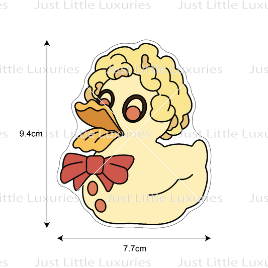 Duck Cake Cookie Cutter