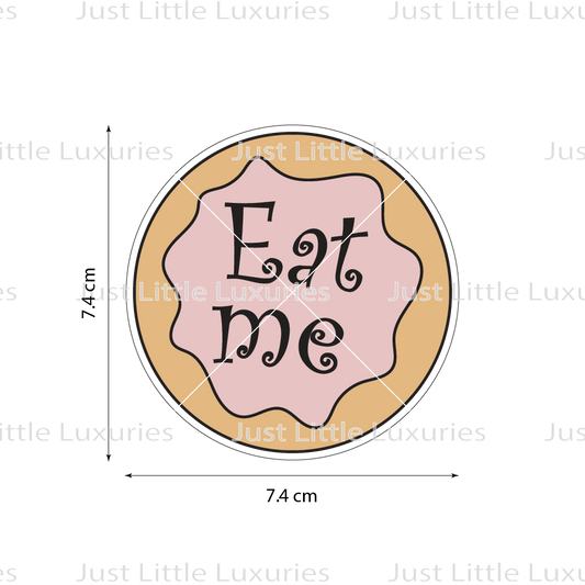 Eat Me Cookie Cookie Cutter | Alice's Tea Party