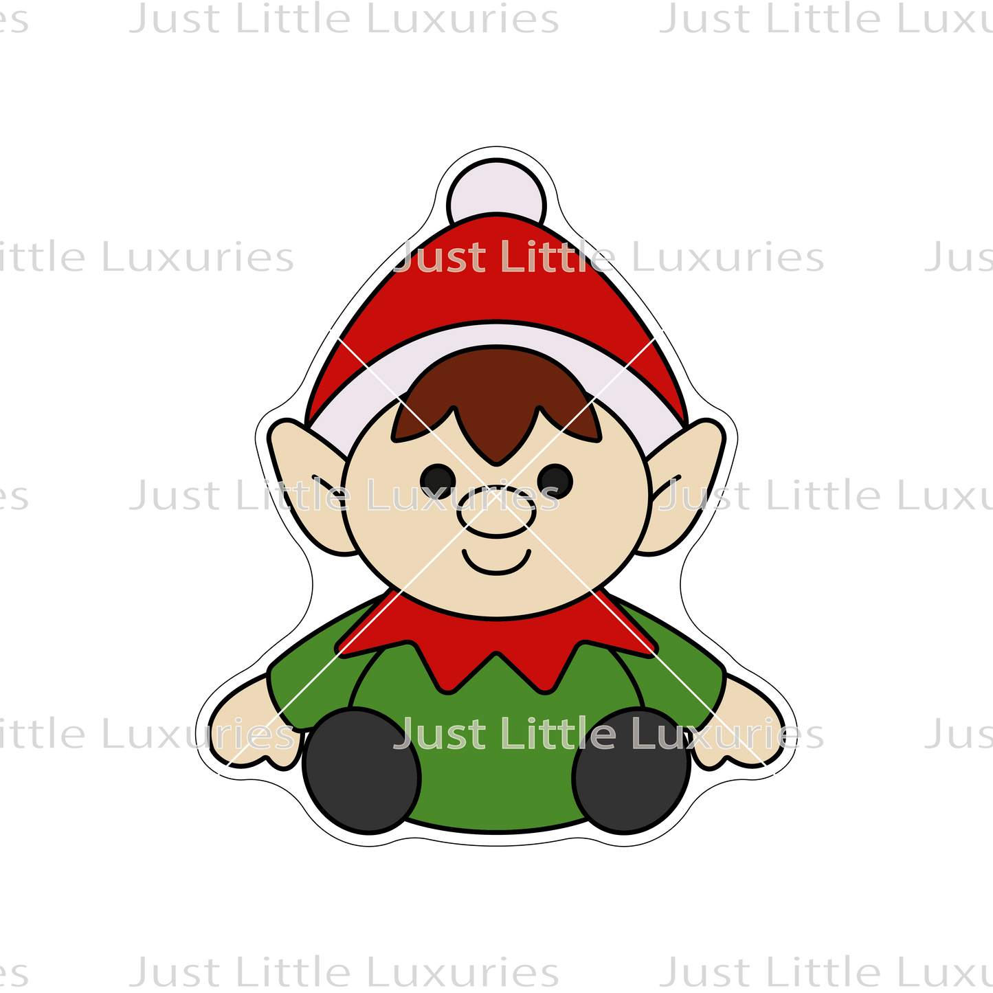 Christmas Plushies - Elf Cookie Cutter