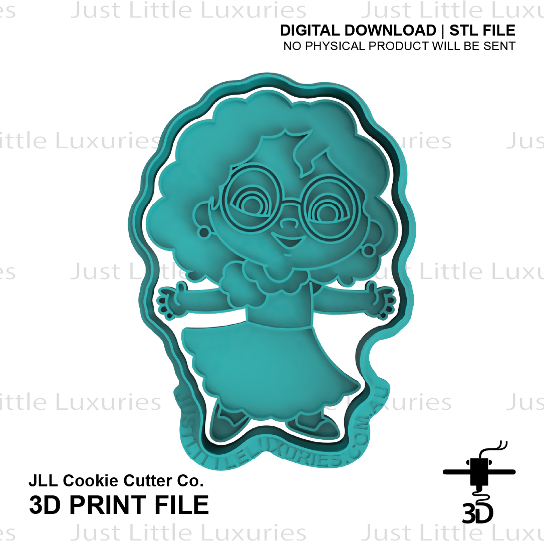 Mirabel Cookie Cutter (STL - Digital Download)