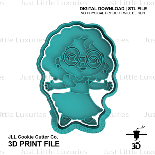 Mirabel Cookie Cutter (STL - Digital Download)