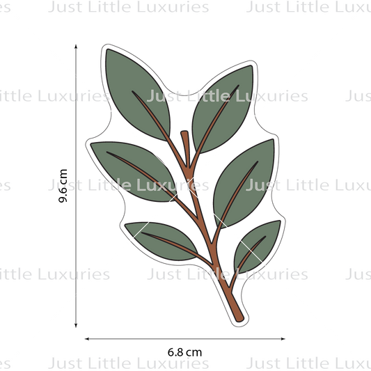 Eucalyptus Leaves Cookie Cutter | Native Florals - Mother's Day