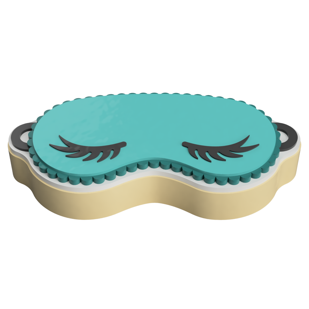 Eye Mask Layered Cookie Cutter