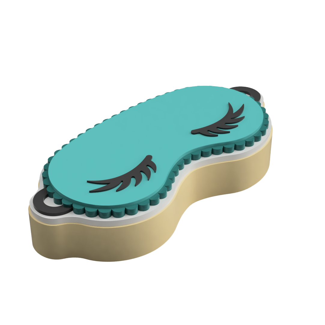 Eye Mask Layered Cookie Cutter