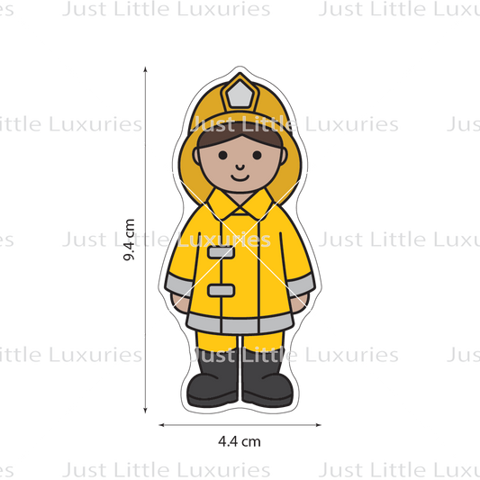 Fireman Cookie Cutter