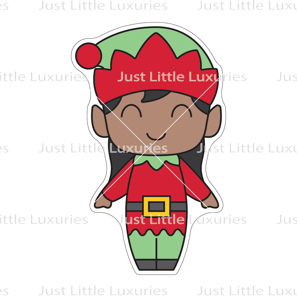 Girl Elf Cookie Cutter