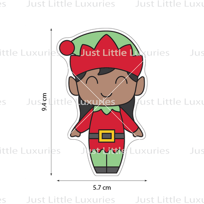 Girl Elf Cookie Cutter